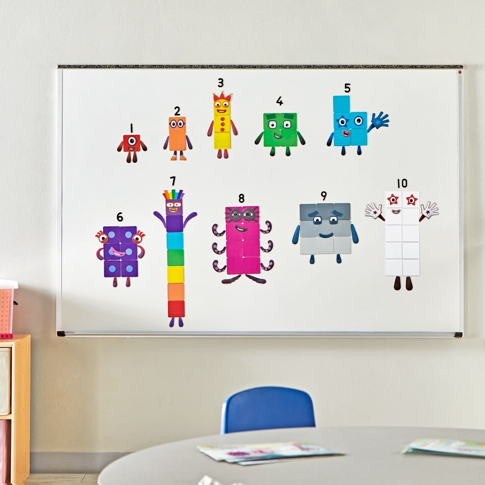 Hand2Mind - Numberblocks 1-10 Reusable Clings