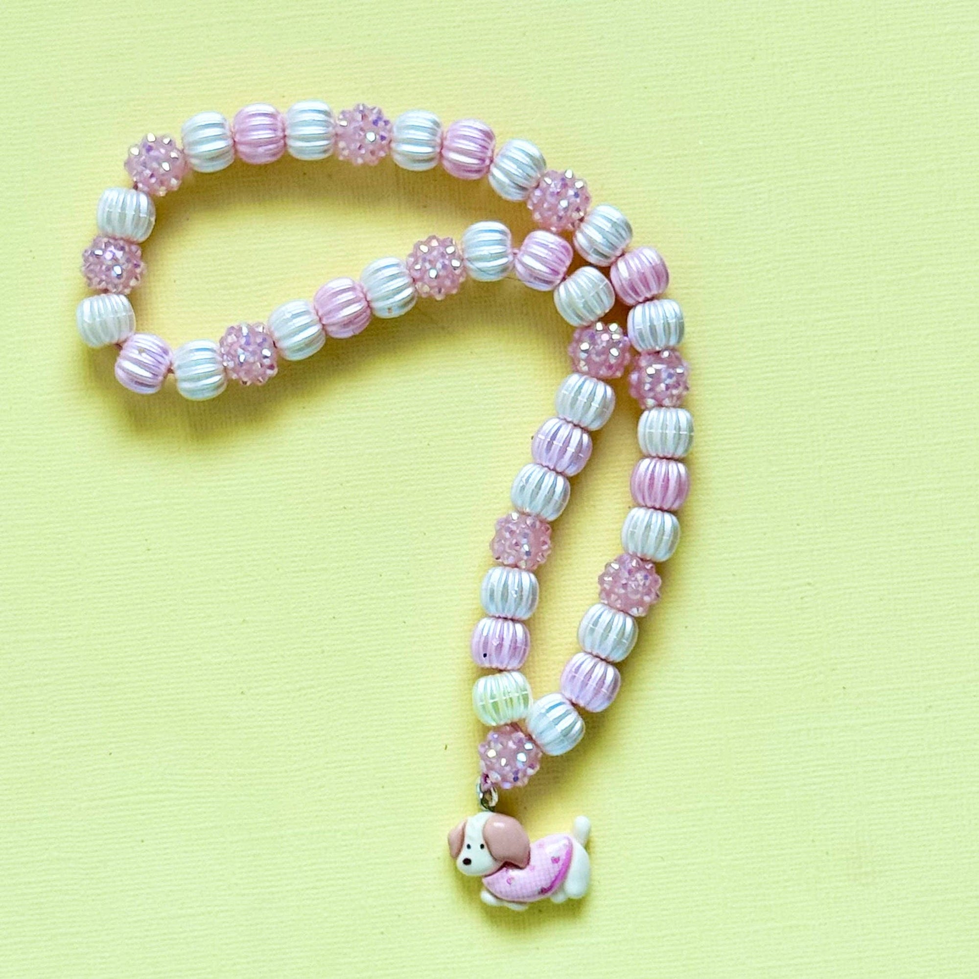 Sweet as Sugar Jewellery Beaded Necklace Puppy