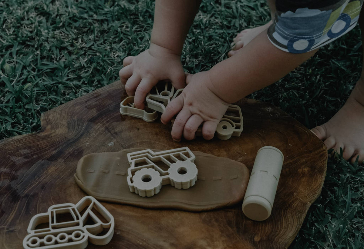 Kinfolk Pantry - Construction Cutter Set - Eco Playdough Tool