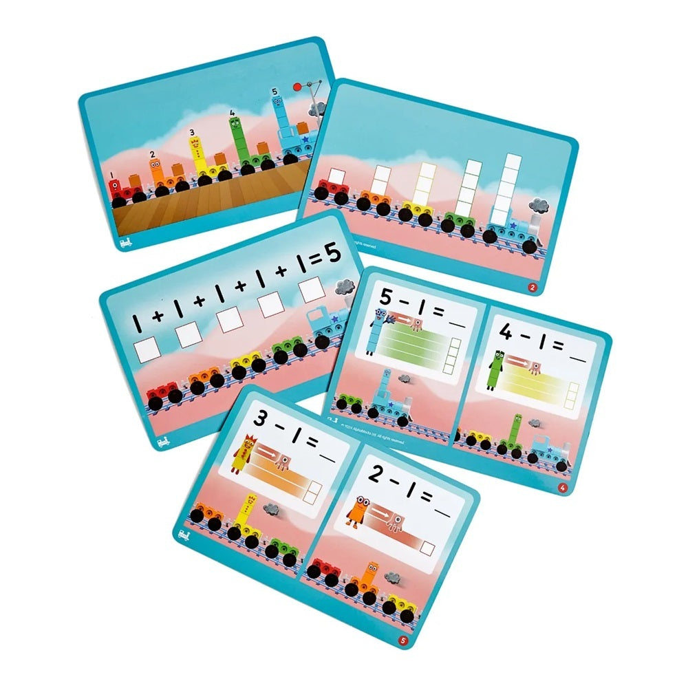 Learning Resources - Numberblocks Mathlink Cubes - Express Train Activity Set