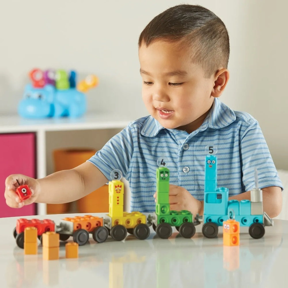 Learning Resources - Numberblocks Mathlink Cubes - Express Train Activity Set