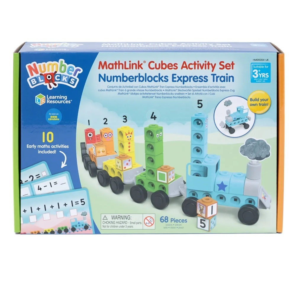 Learning Resources - Numberblocks Mathlink Cubes - Express Train Activity Set