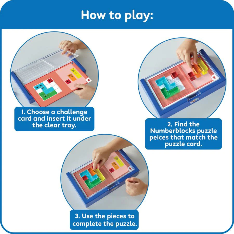 Hand2Mind – Numberblocks® Puzzle Solver (One to Five)