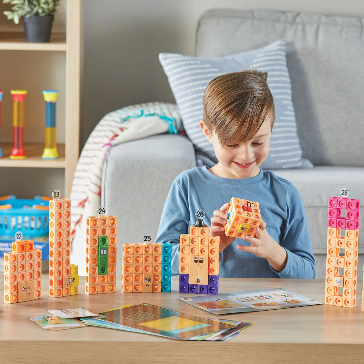 Hand2Mind - Numberblocks® MathLink® Cubes 21-30 Activity Set