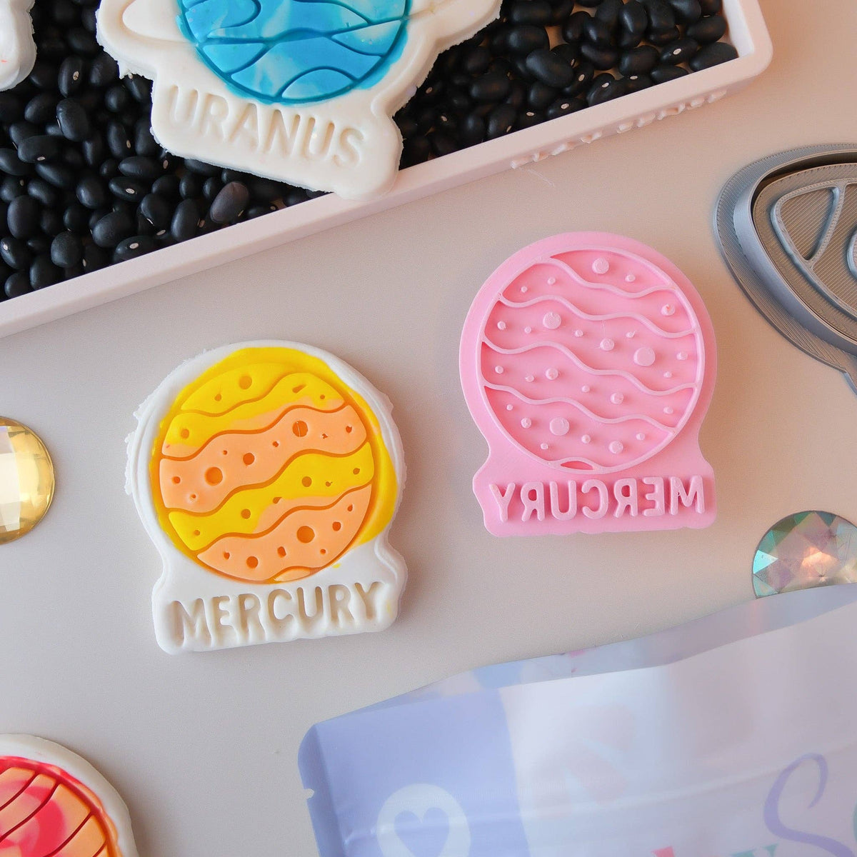 Play Sense - Eco Playdough Stamp | Limited Edition | Mercury