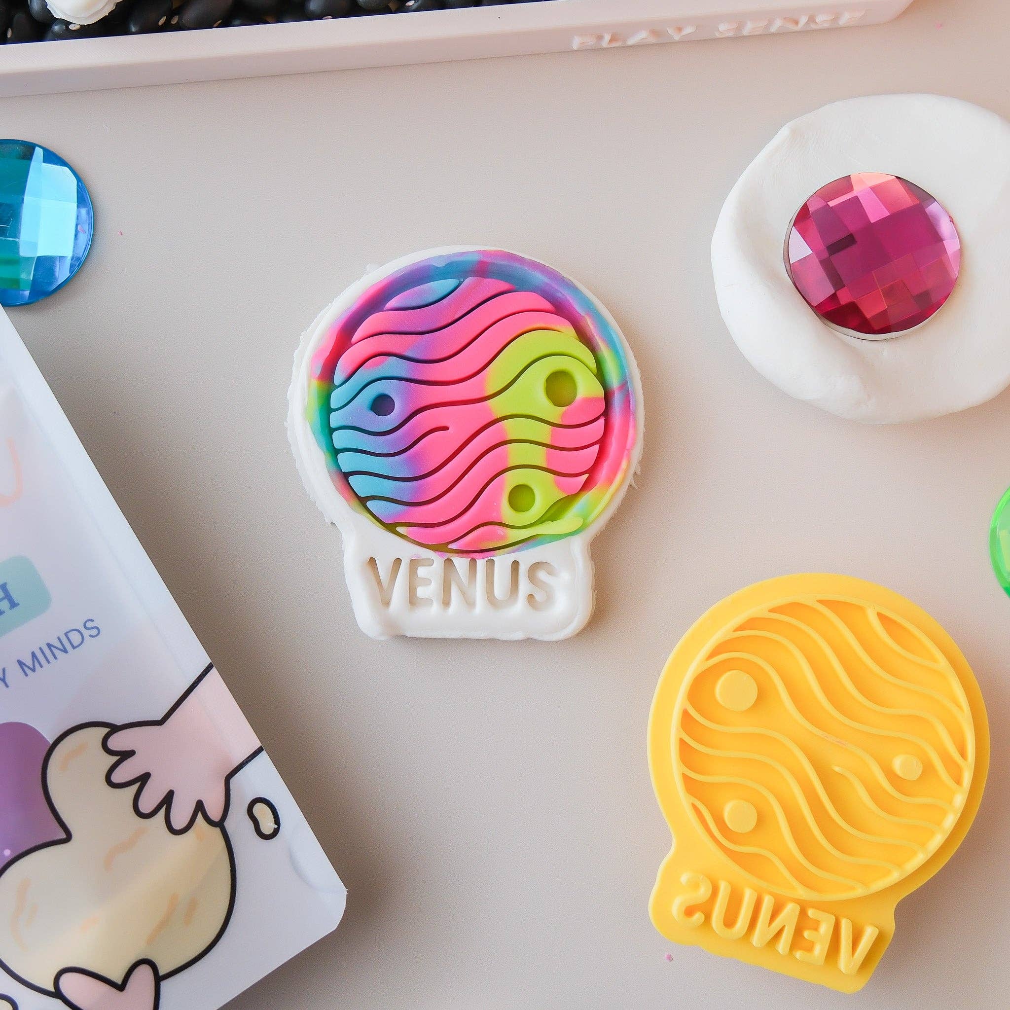 Play Sense - Eco Playdough Stamp | Limited Edition | Venus