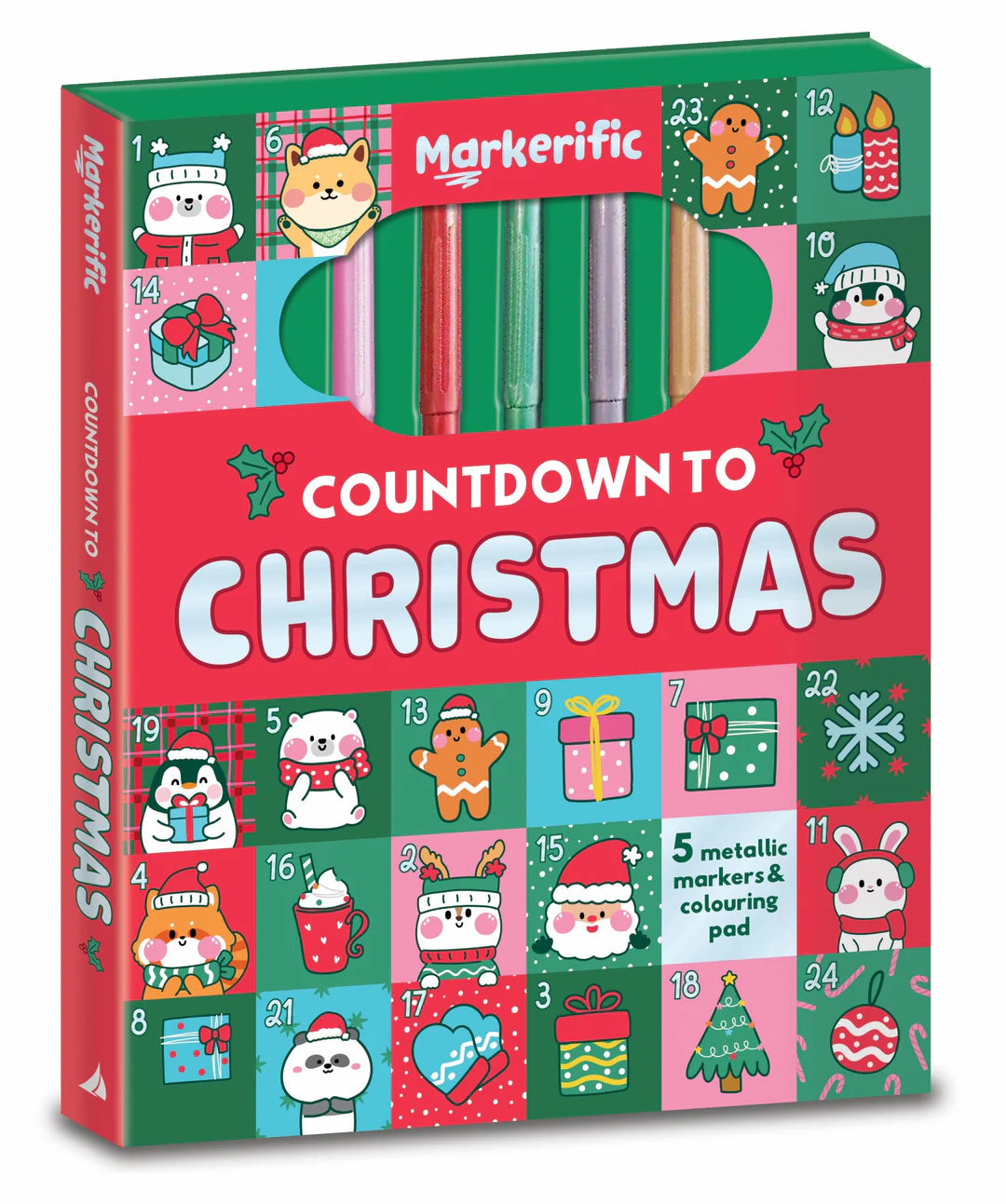 Book | Markerific - Activity Kit - Countdown to Christmas
