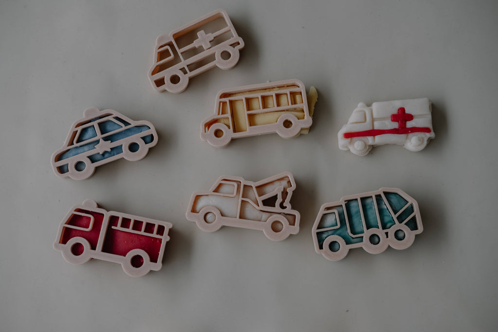 Kinfolk Pantry - Service Vehicle Cutter Set - Eco Playdough Tool