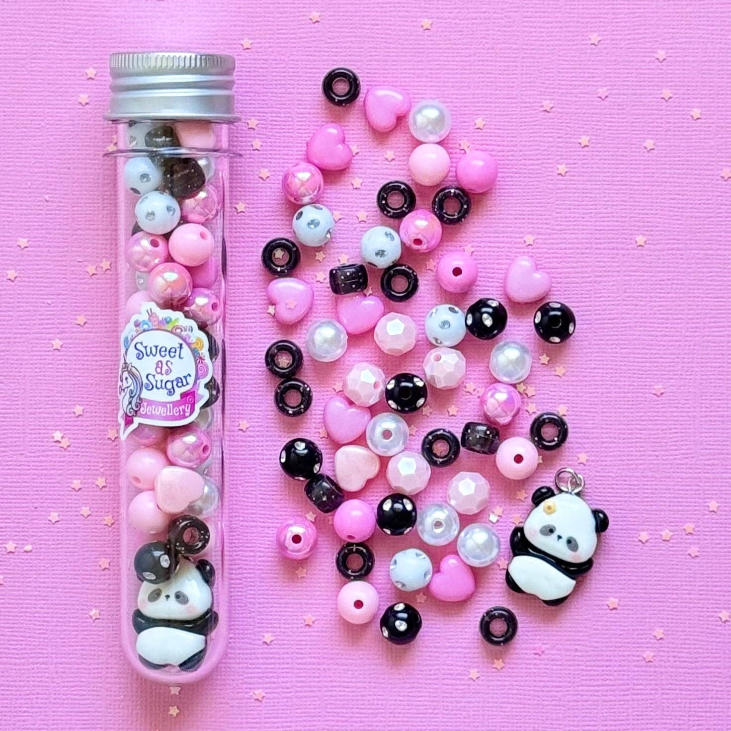 Sweet as Sugar Jewellery Making Kits Test Tube Necklace DIY