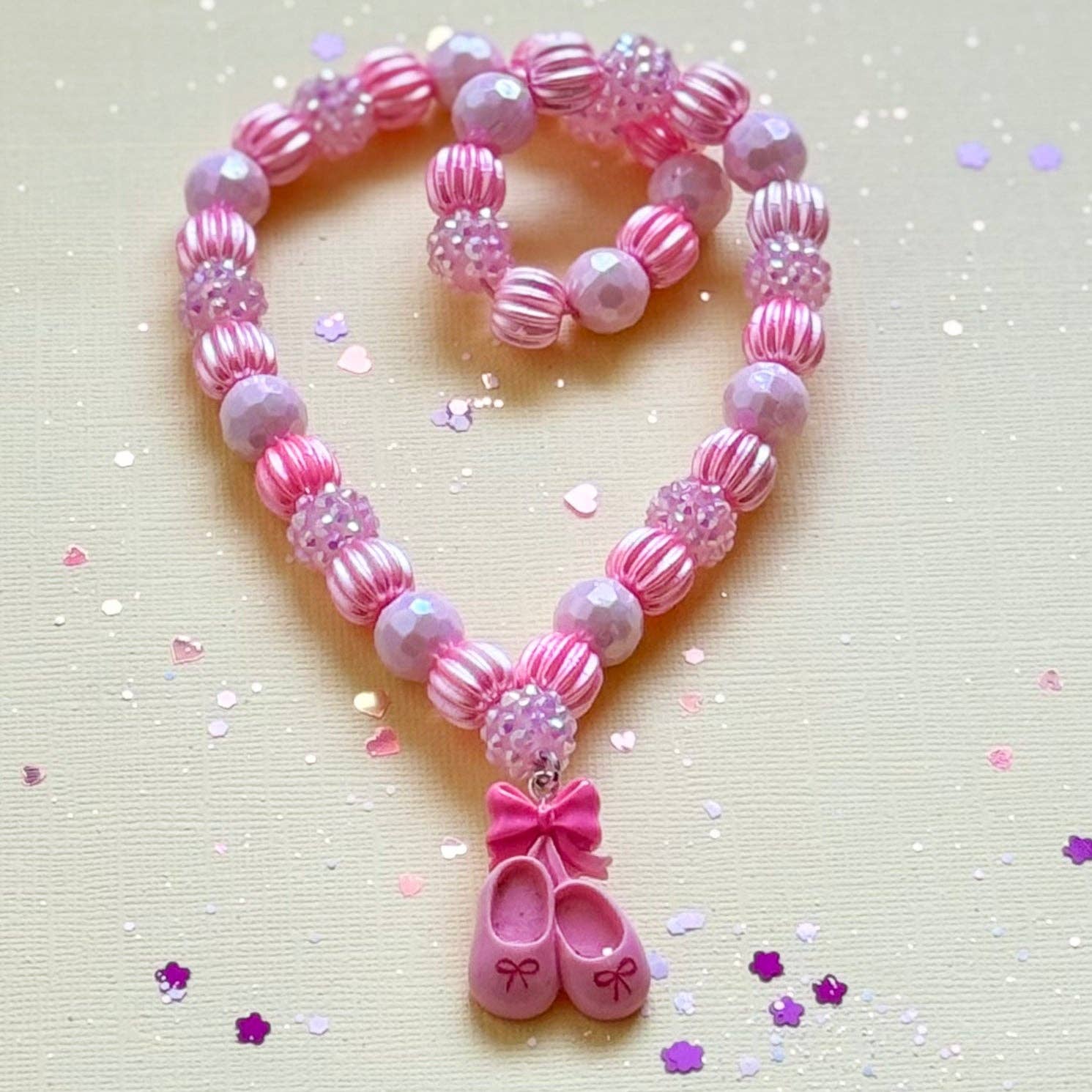 Sweet as Sugar Jewellery Beaded Necklace Ballet