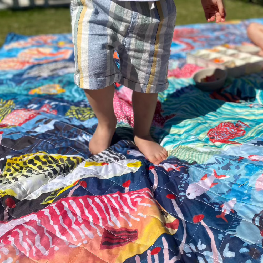 Rudie Nudie Designs - Octopus’s Garden Picnic Rug