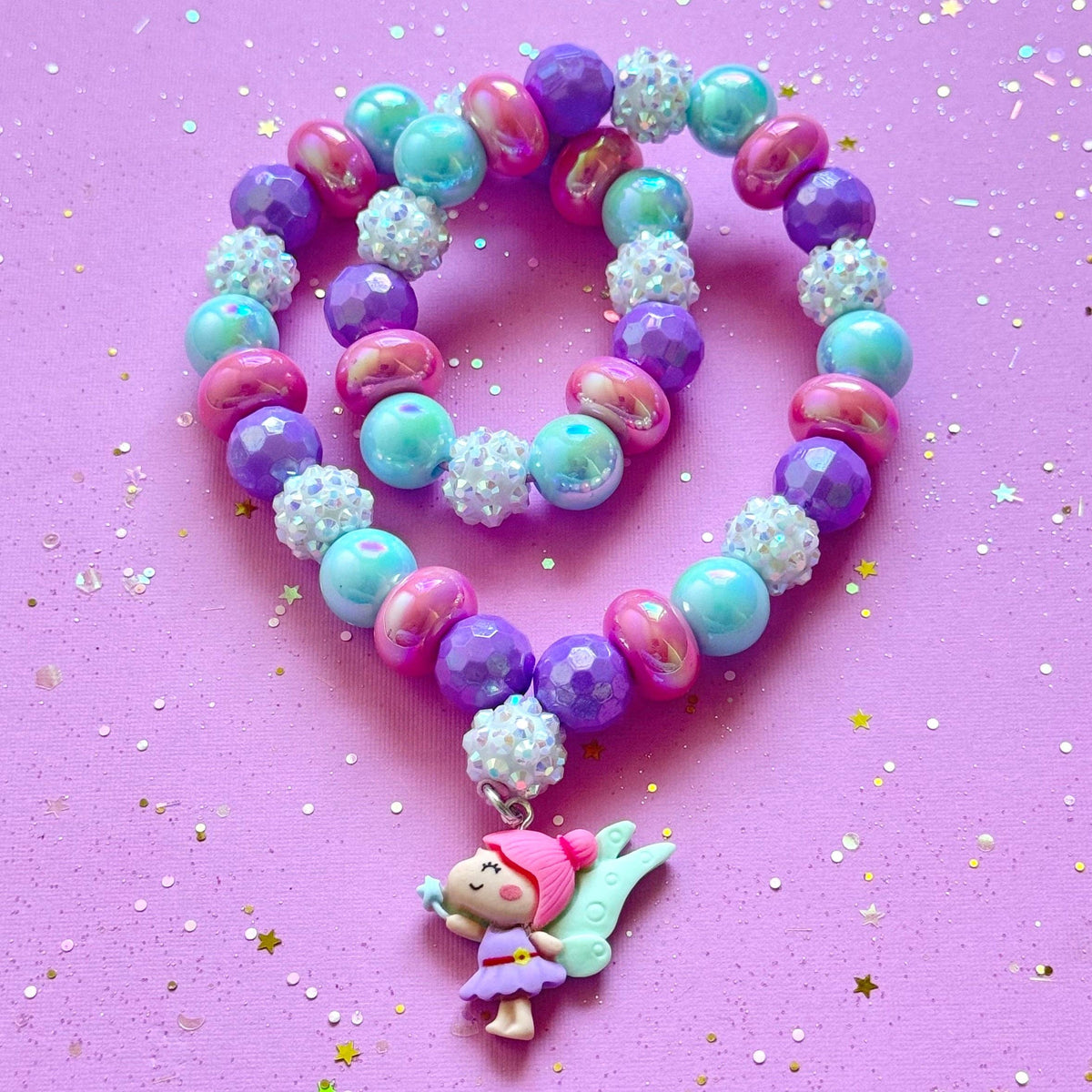 Sweet as Sugar Jewellery Beaded Necklace Fairy