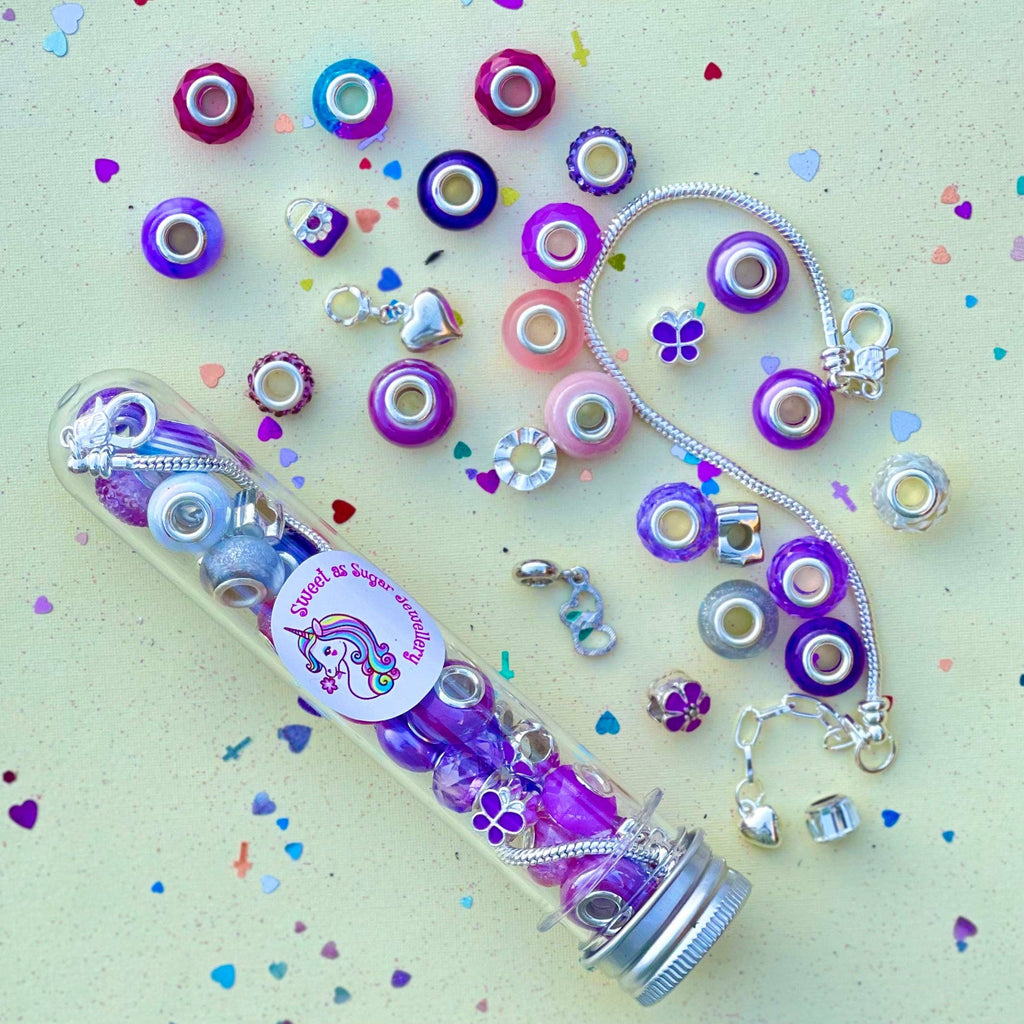 Sweet as Sugar Jewellery Making Kit Charm Bracelet Set