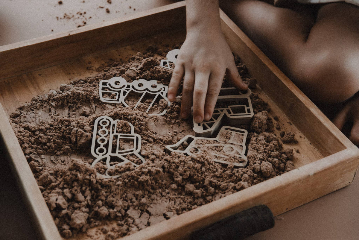 Kinfolk Pantry - Construction Cutter Set - Eco Playdough Tool