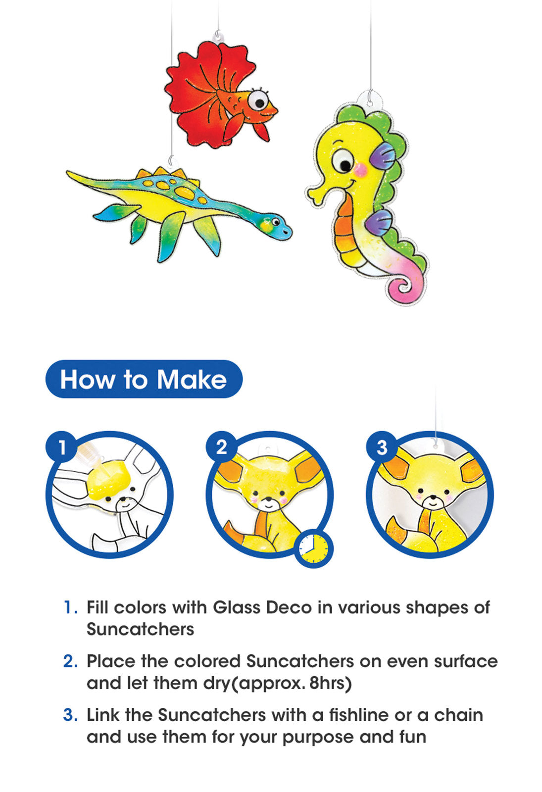 AMOS - Suncatcher Pack - 18 Suncatchers