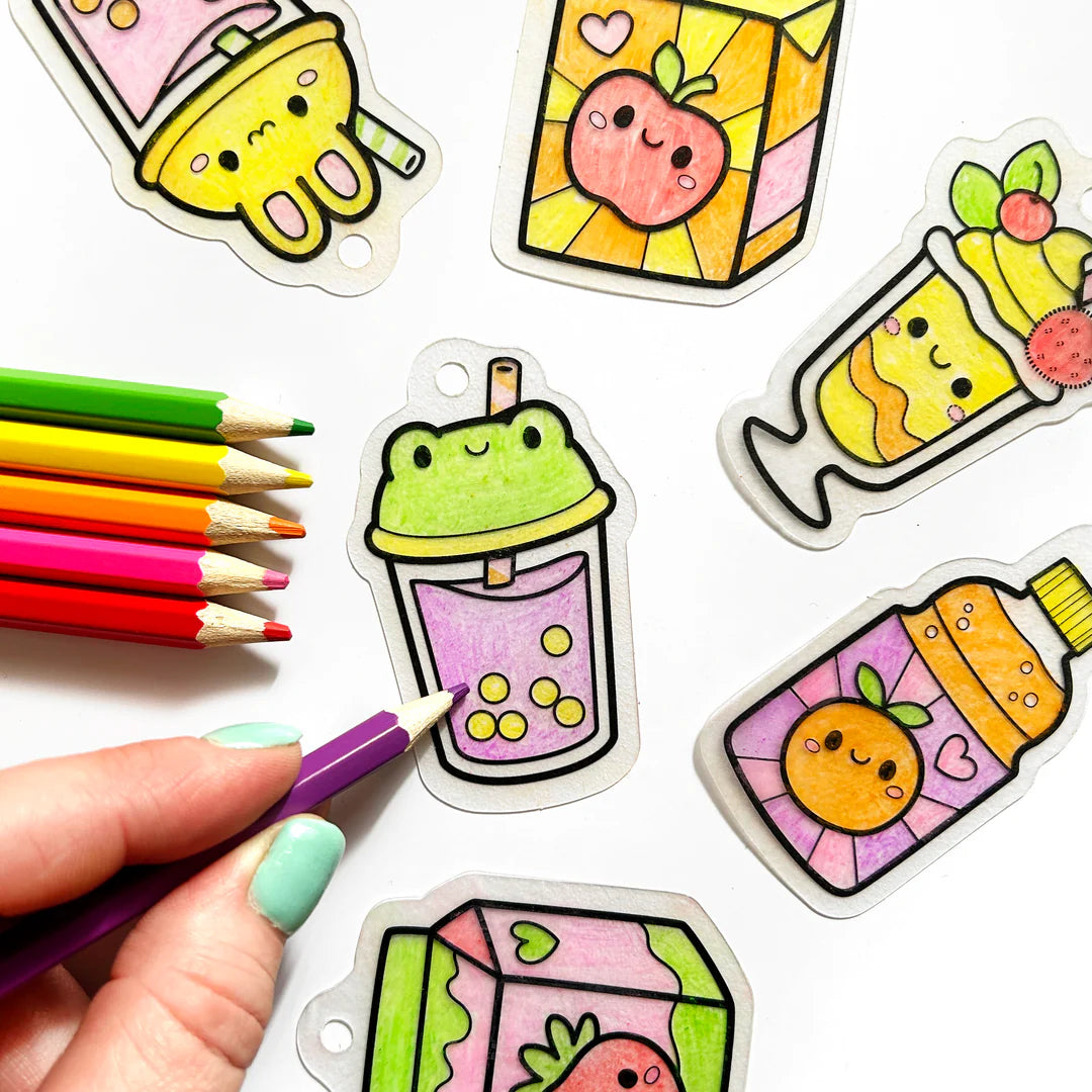 Tiger Tribe - Shrinkorama - Charm Bracelet - Kawaii Drinks