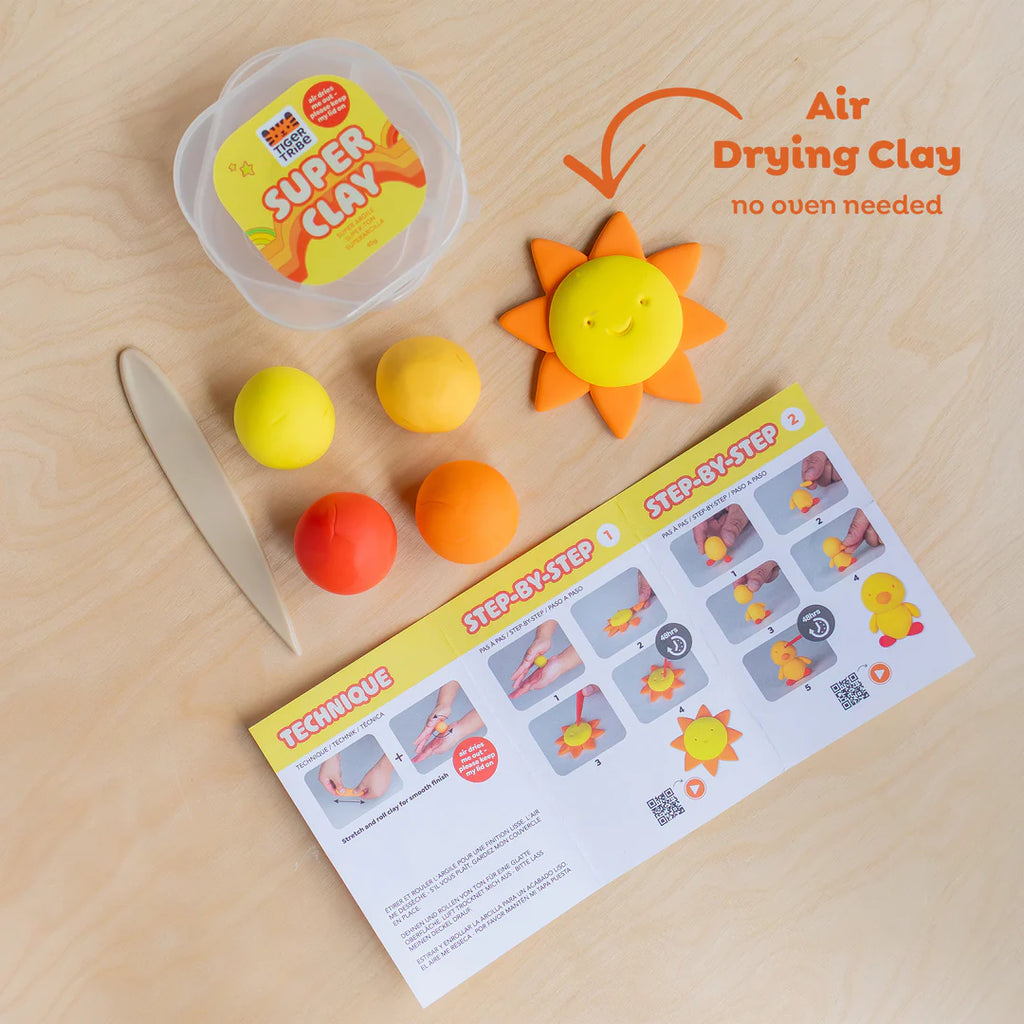 Tiger Tribe - Super Clay - Sunrise (Yellow + Orange)