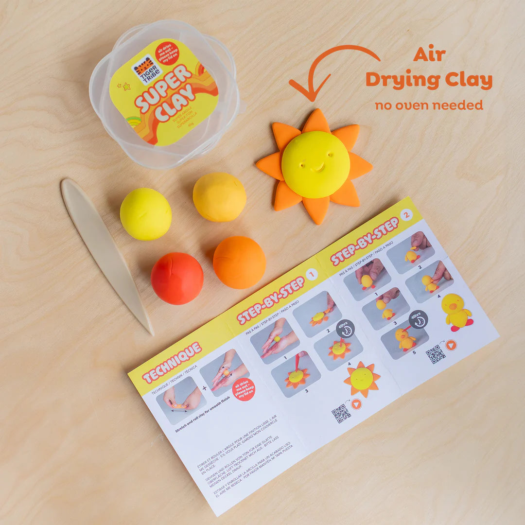 Tiger Tribe - Super Clay - Sunrise (Yellow + Orange)