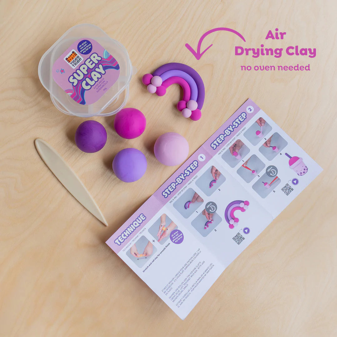 Tiger Tribe - Super Clay - Twilight (Purples)