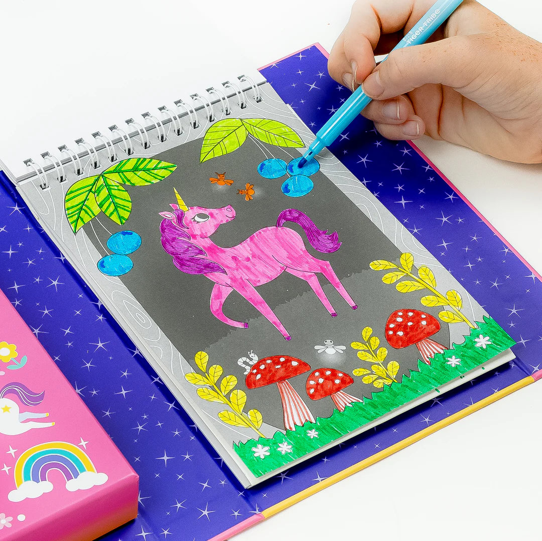 Tiger Tribe - Colouring Set - Unicorn Magic