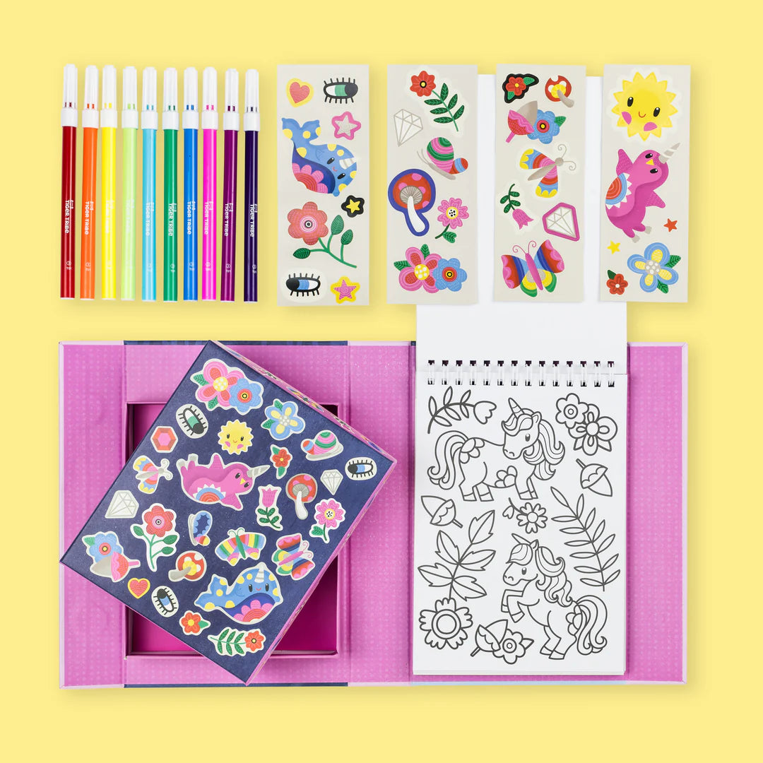Tiger Tribe - Colouring Set - Magical Creatures