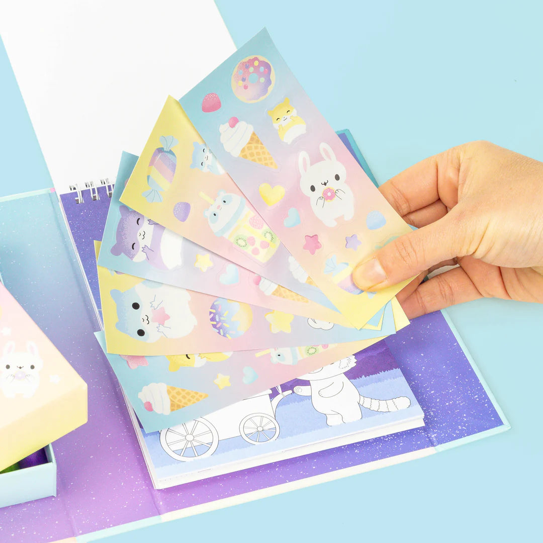 Tiger Tribe Colouring Set - Kawaii Cafe