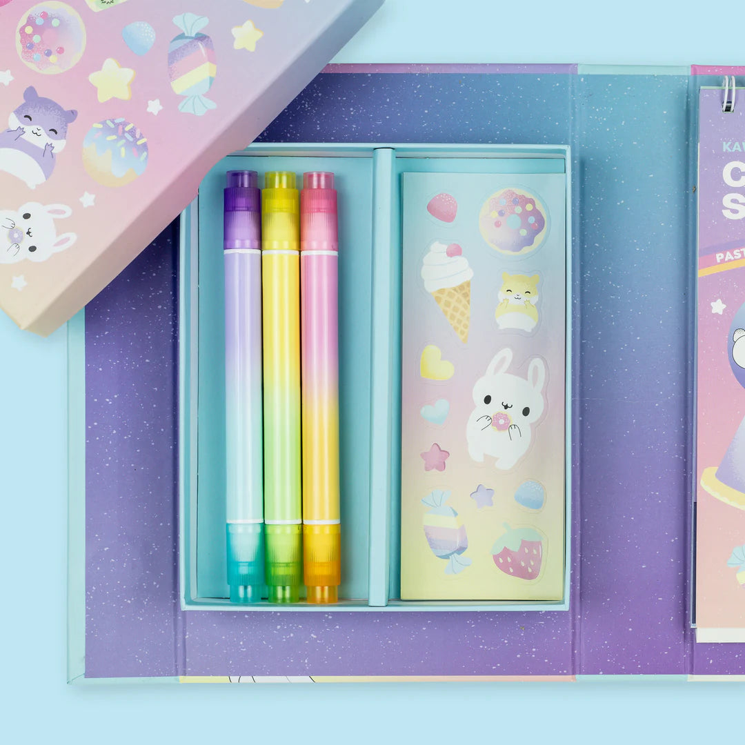 Tiger Tribe Colouring Set - Kawaii Cafe