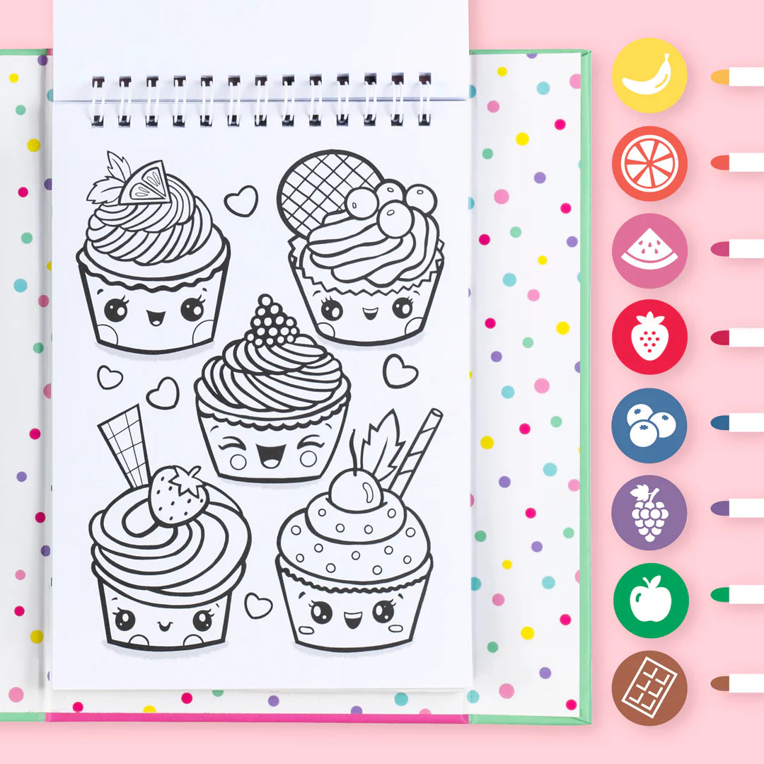 Tiger Tribe - Scented Colouring - Fruity Cutie