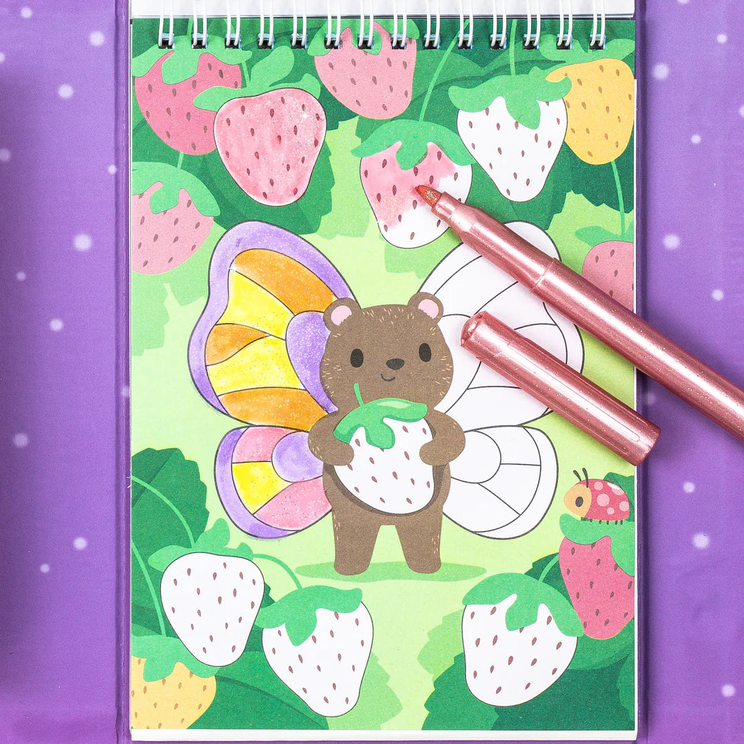 Tiger Tribe - Shimmer Colouring Set - Little Fairy Land