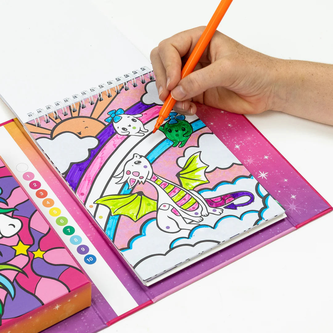 Tiger Tribe - Colour By Numbers - Unicorn Dreaming