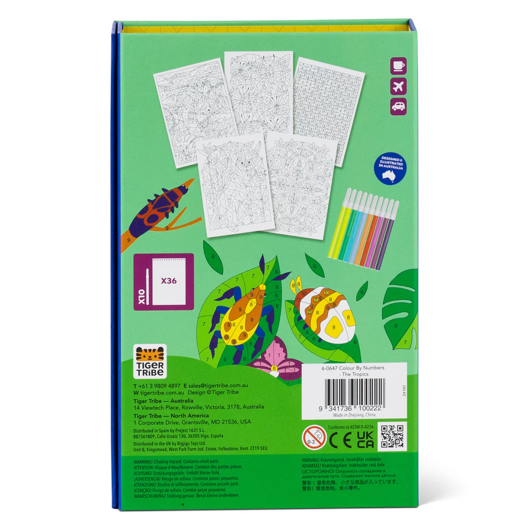 Tiger Tribe - Colour by Numbers - The Tropics