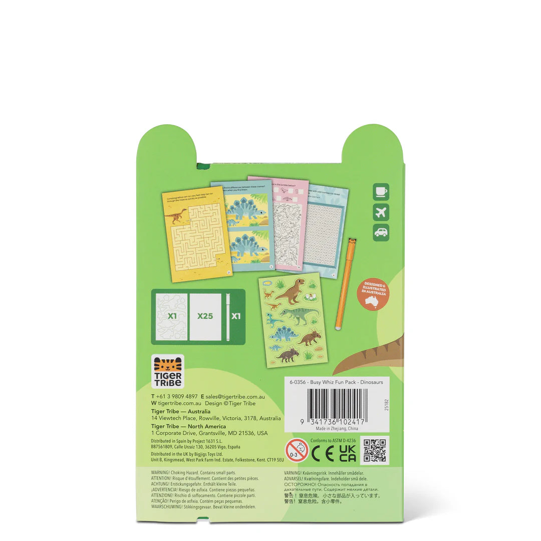 Tiger Tribe - Busy Whiz Fun Pack - Dinosaurs