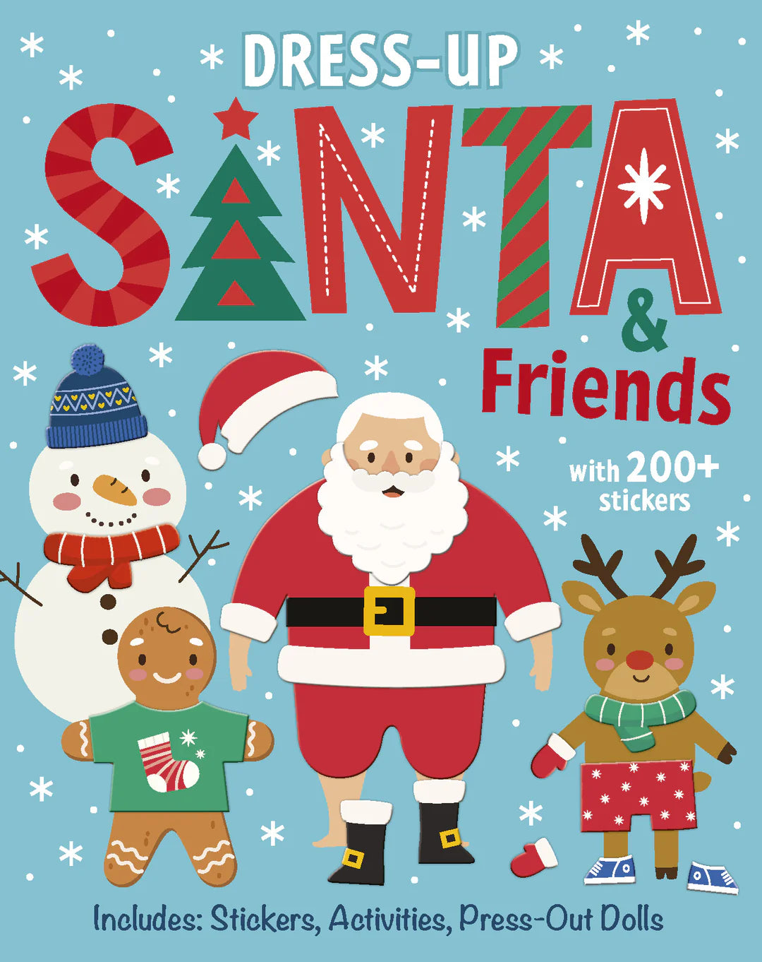 Book | Sticker Dress-Up - Santa & Friends