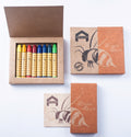 Apsicor Beeswax Stick Crayons 8 Waldorf
