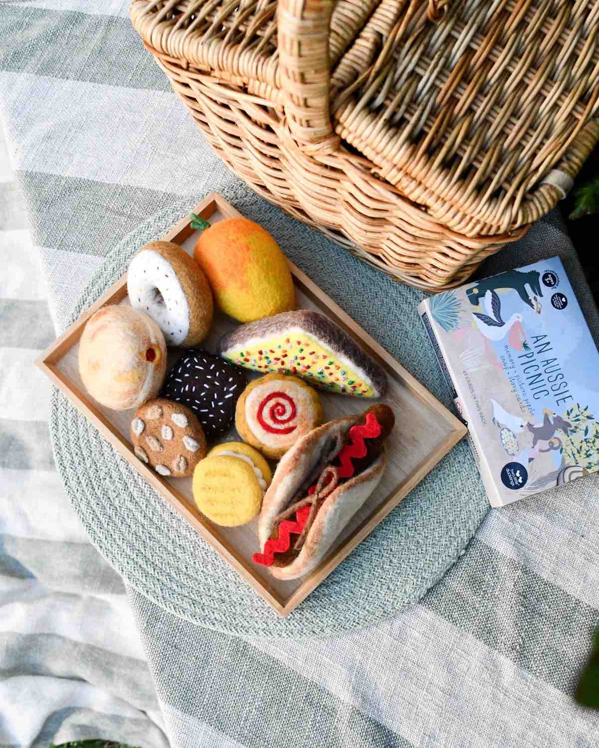 Tara Treasures - Aussie Picnic - Grazing Box of Australian Play Food