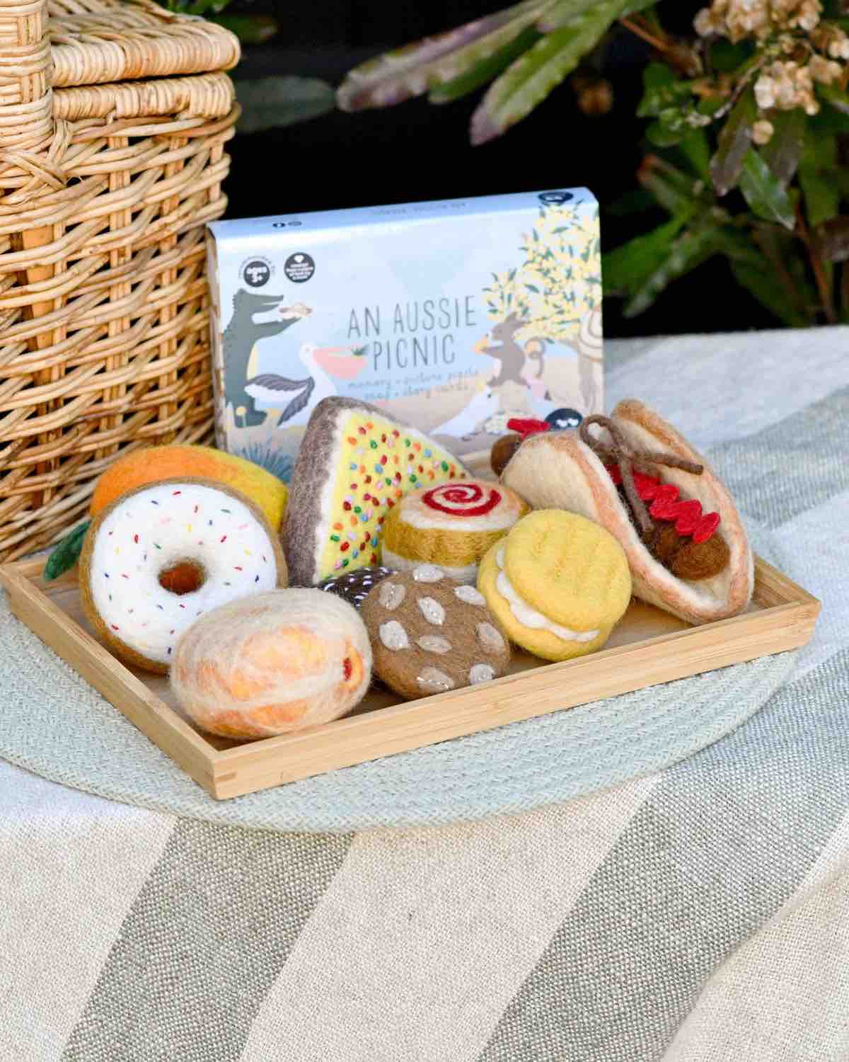 Tara Treasures - Aussie Picnic - Grazing Box of Australian Play Food