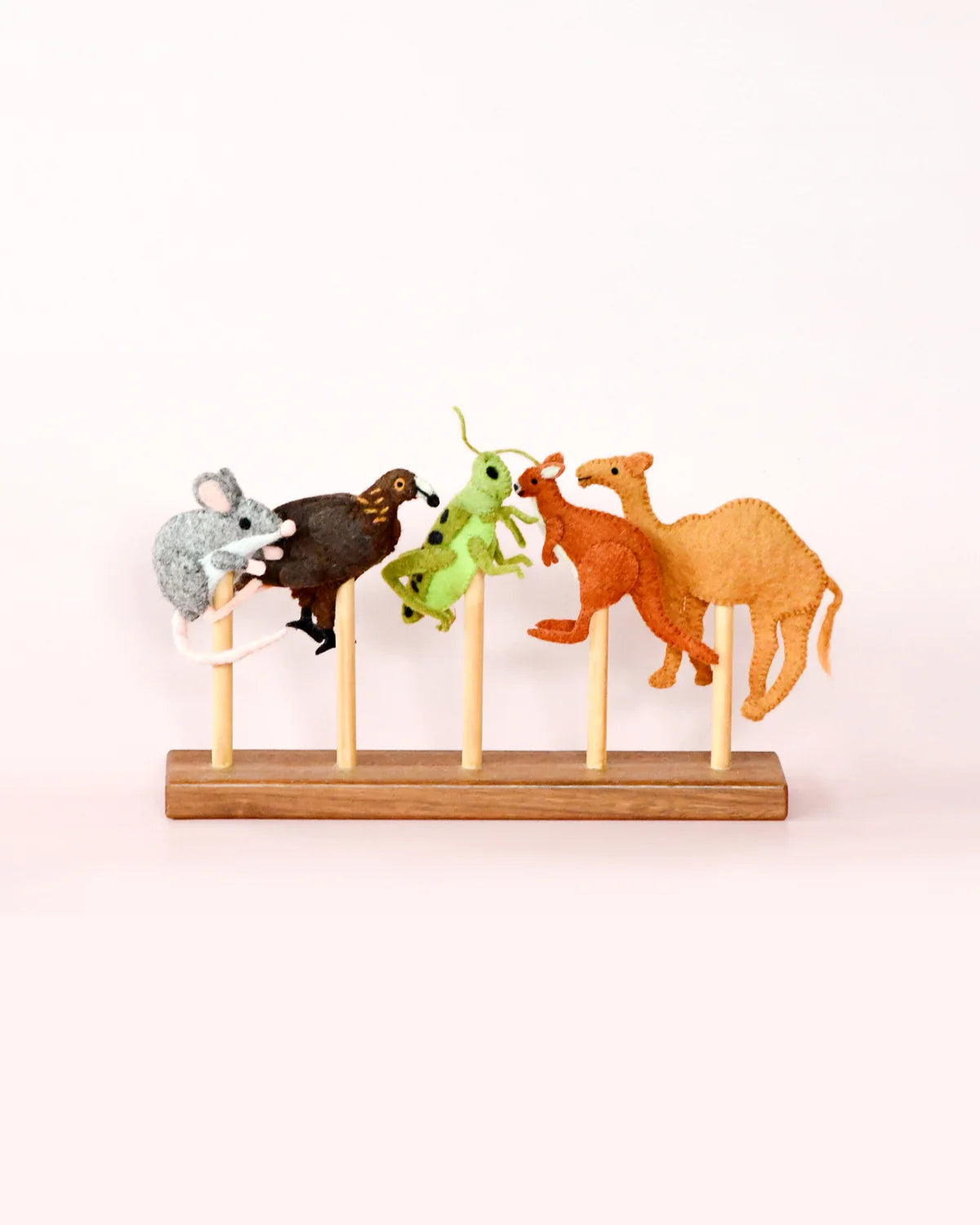 Tara Treasures - Australian Desert Animals Finger Puppets Set