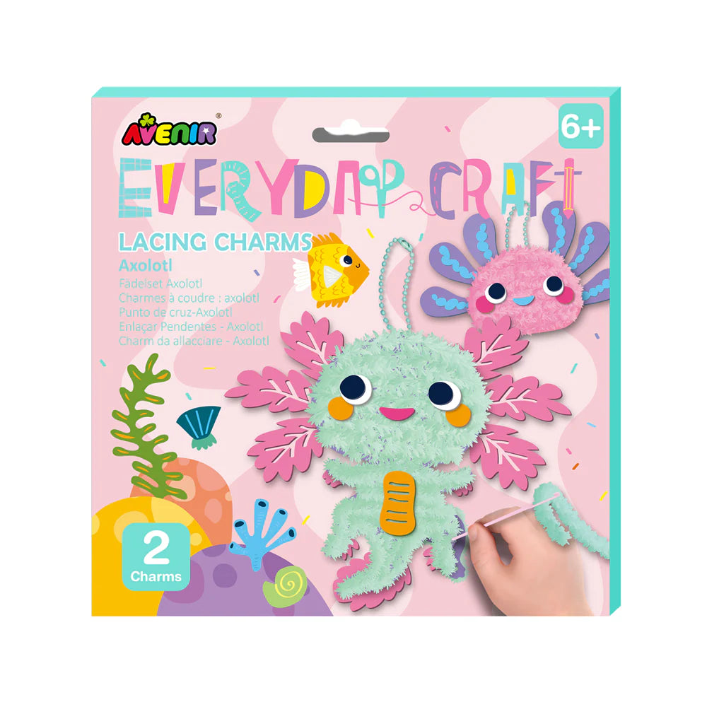 Avenir - Everyday Craft - Lacing Charms - Axolotl