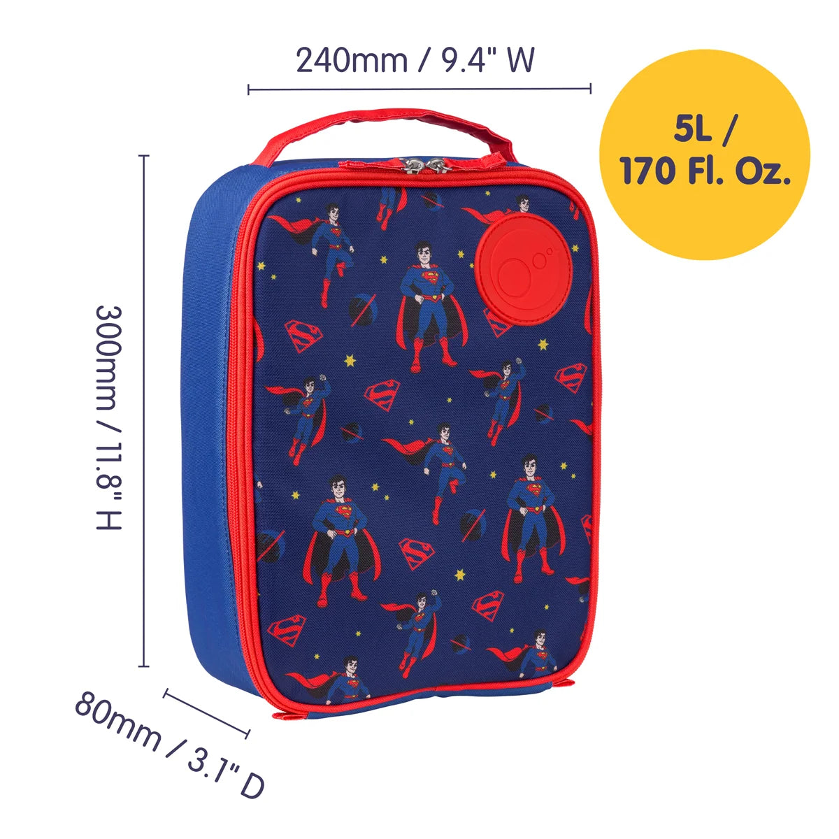 b.box Insulated Lunchbag - SUPERMAN