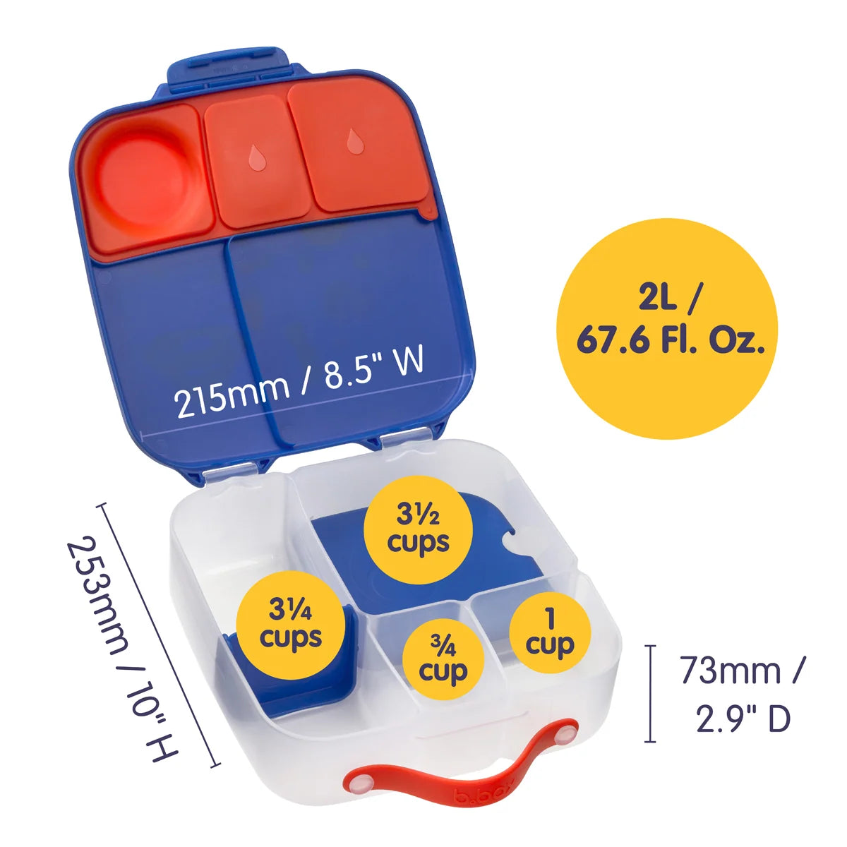 b.box Bento Lunchbox - SUPERMAN