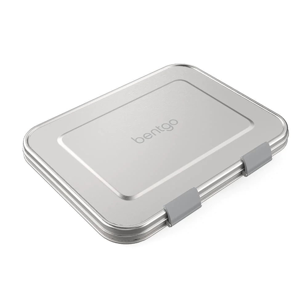 Bentgo Kids Stainless Steel Lunch Box - Silver