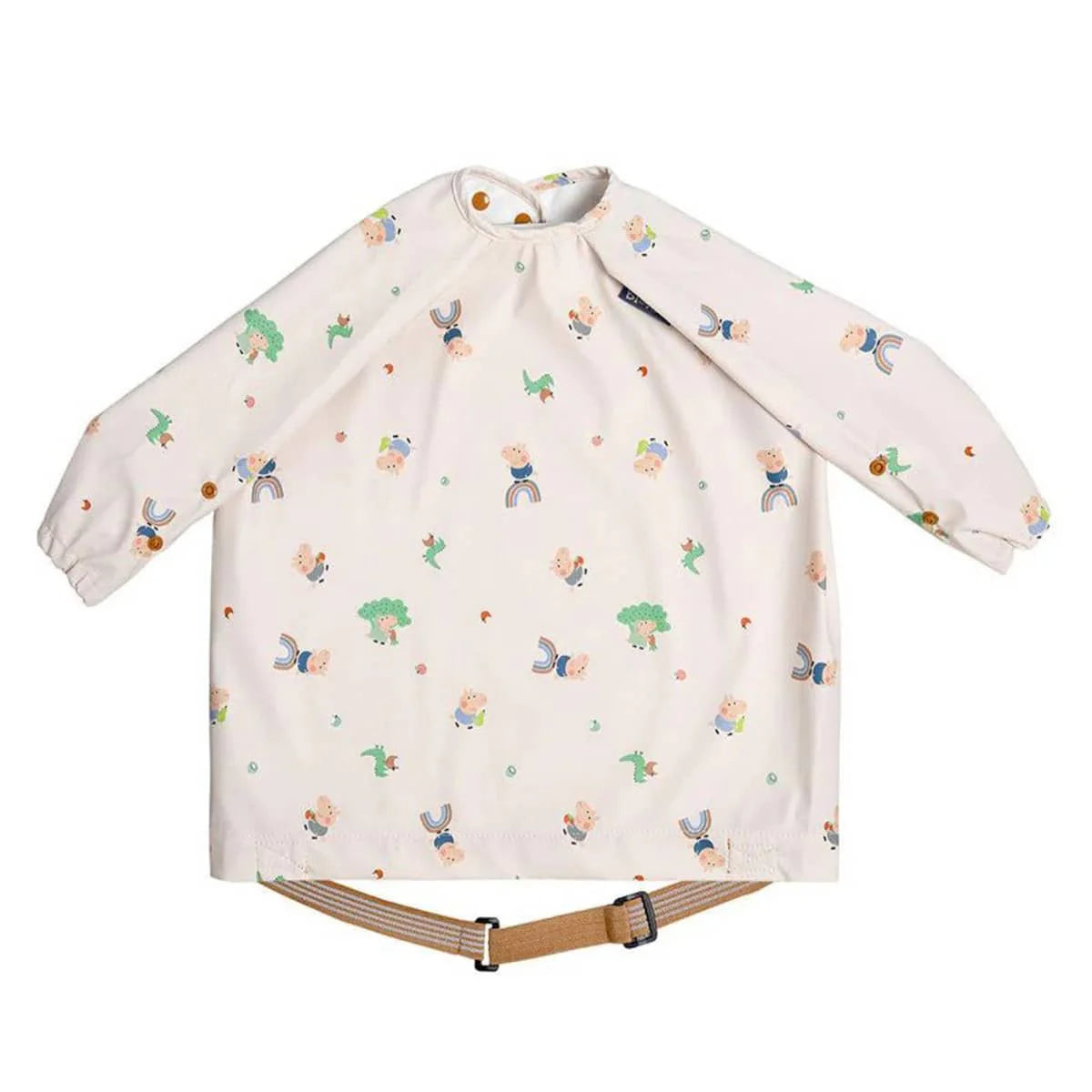 BIBaDo – Baby Weaning Coverall Bib – George Pig