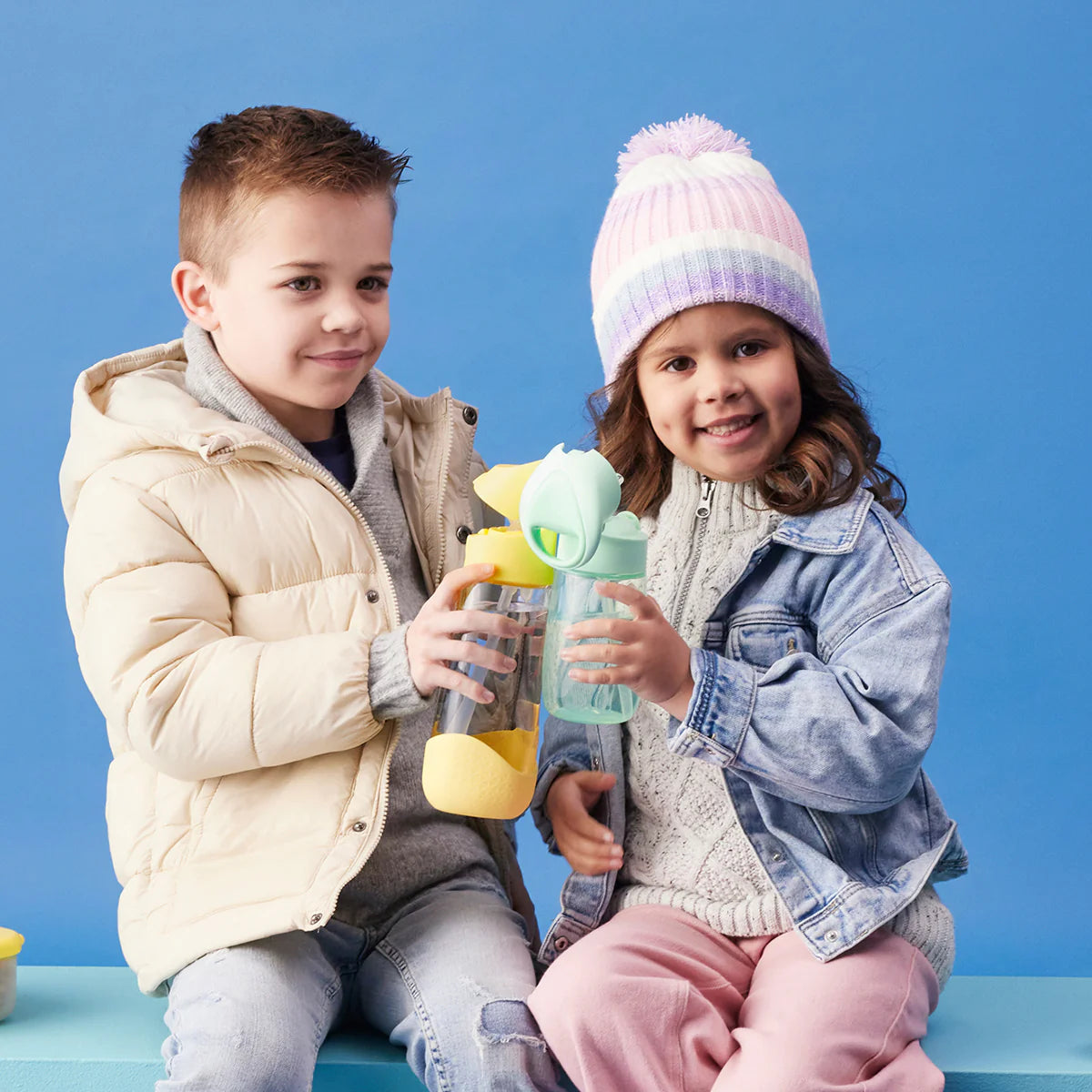 b.box Junior Drink Bottle - 380ml - Spearmint