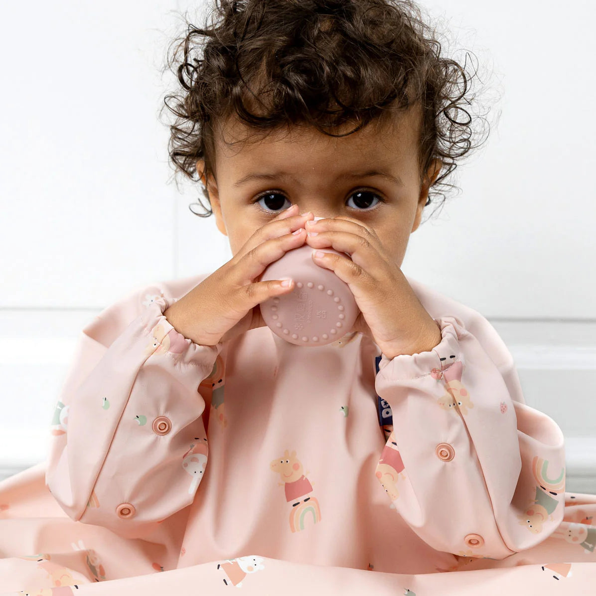BIBaDo – Baby Weaning Coverall Bib – Peppa Pig