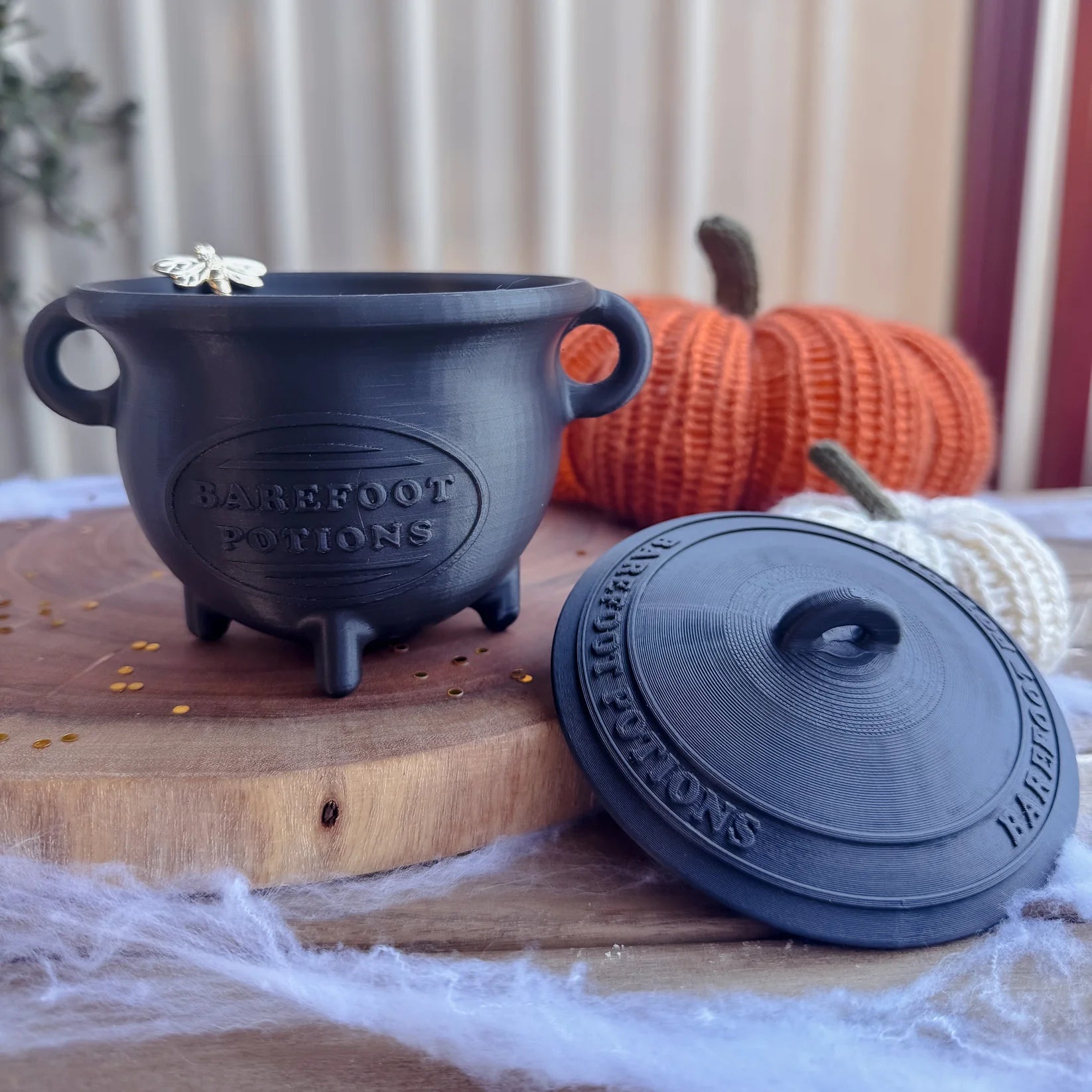Barefoot Potions - Cauldron - Black