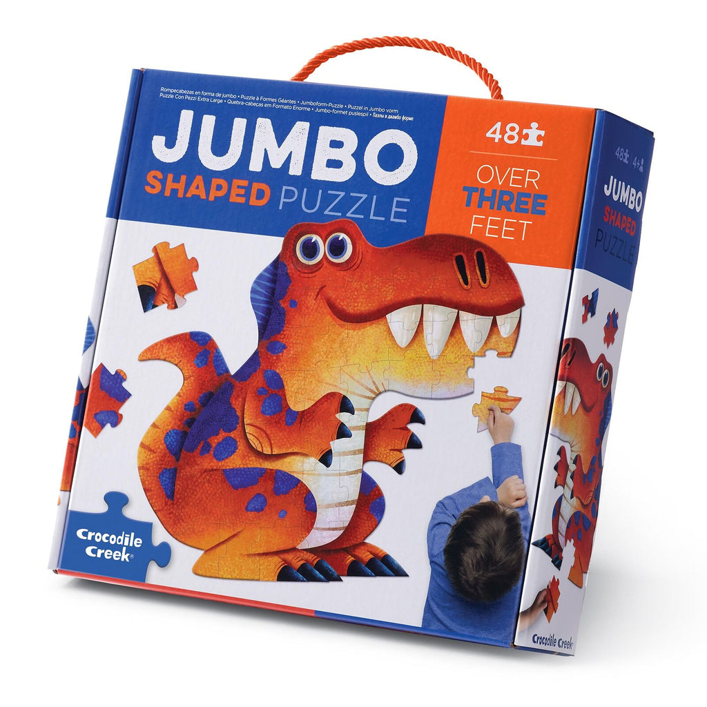 Crocodile Creek - Jumbo Puzzle 48 pc - Dinosaur