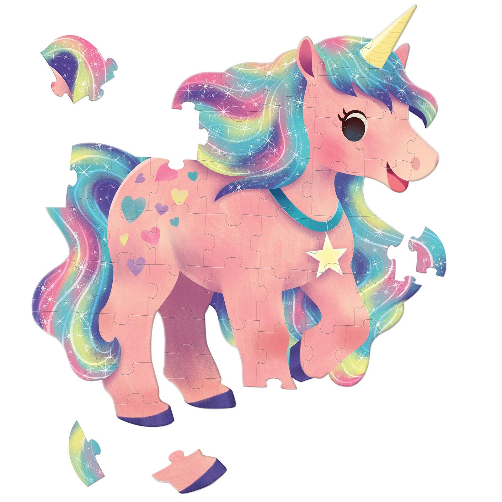 Crocodile Creek - Jumbo Puzzle 48 pc - Unicorn