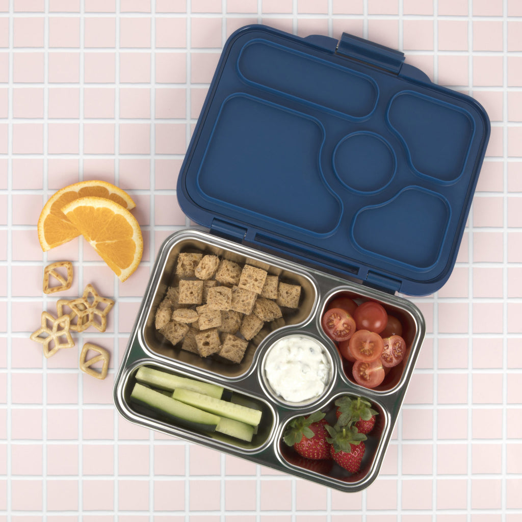 Yumbox Presto Stainless Steel Bento - Santa Fe Blue