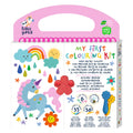 Haku Yoka - Art To Go - My First Colouring Kit - Unicorn Friends