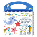 Haku Yoka - Art To Go - My First Colouring Kit - Sea Friends